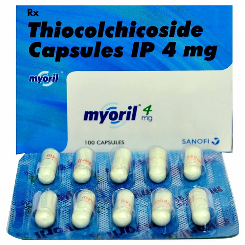 Myoril 4 mg (Thiocolchicoside) Myoril 4 mg (Thiocolchicoside)