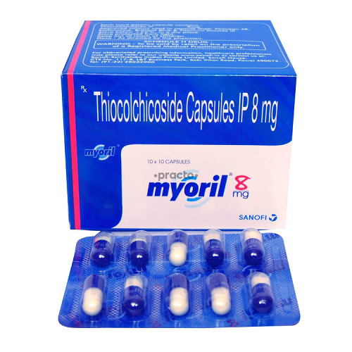 Myoril 8 mg (Thiocolchicoside)