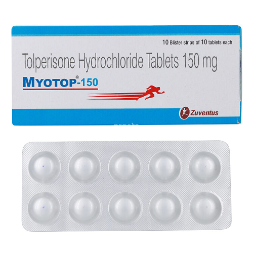 Myotop 150 mg (Tolperisone)