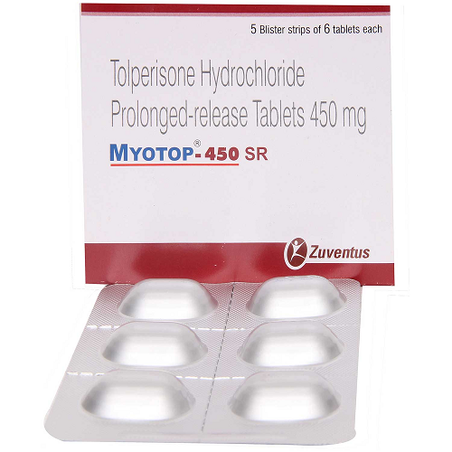 Myotop 450 mg (Tolperisone) Myotop 450 mg (Tolperisone)