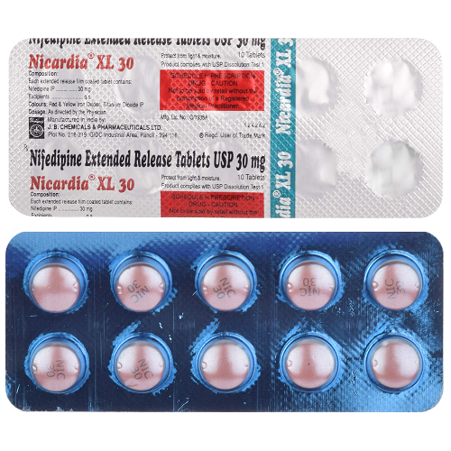 Nicardia XL 30 mg (Nifedipine)