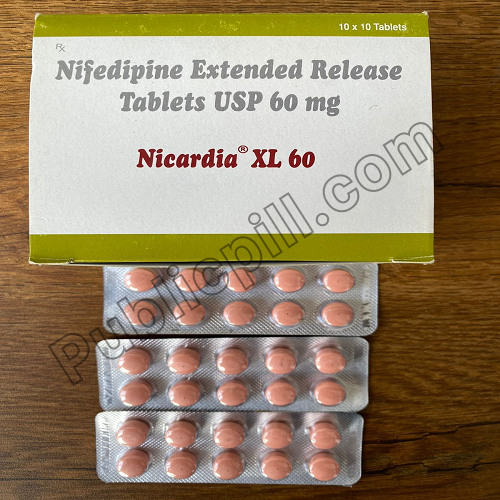 Nicardia XL 60 mg (Nifedipine)
