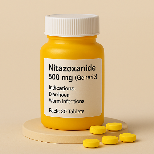 Nitazoxanide 500 mg (Generic) Nitazoxanide 500 mg (Generic)