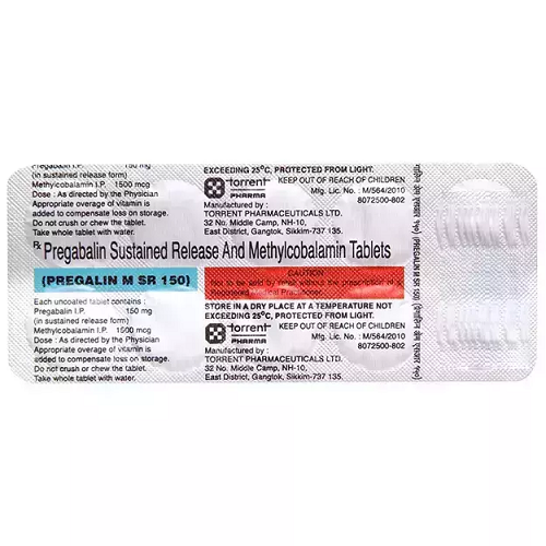 Pregalin M 150 mg (Pregabalin)