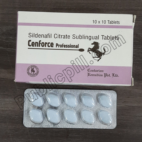 Sildenafil Citrate Sublingual Tablets 100mg