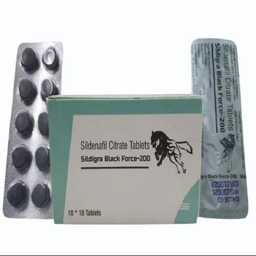 Sildigra Black Force 200 MG (Sildenafil Citrate)
