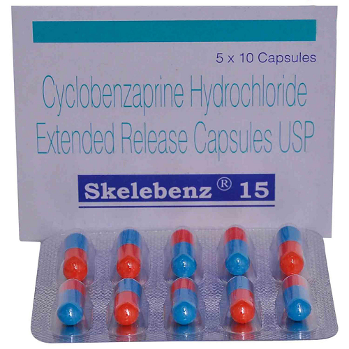 Skelebenz 15 mg Capsule ER (Cyclobenzaprine) Skelebenz 15 mg Capsule ER (Cyclobenzaprine)