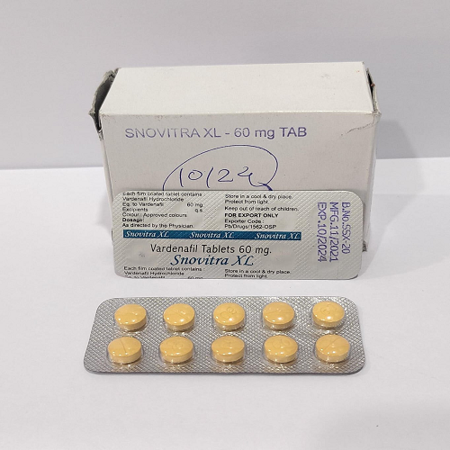 Snovitra XL 60 mg (Vardenafil 60 mg)