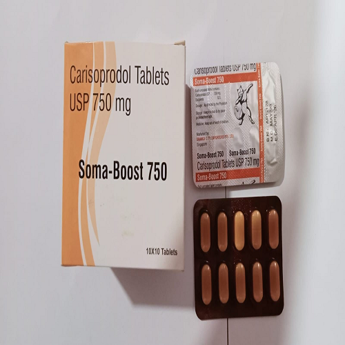 Soma-Boost 750 mg (Carisoprodol) Soma-Boost 750 mg (Carisoprodol)