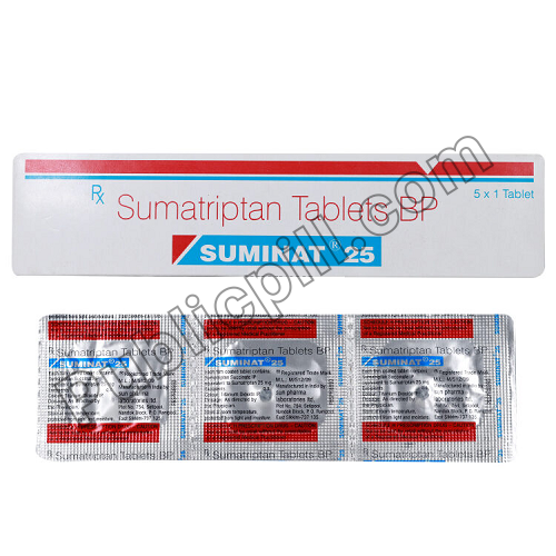 Suminat 25 MG (Sumatriptan 25 MG)