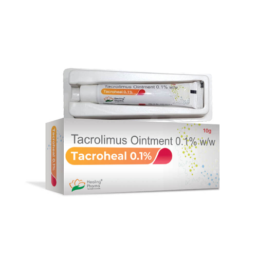 Tacroheal 0.1% Ointment (Tacrolimus) Tacroheal 0.1% Ointment (Tacrolimus)