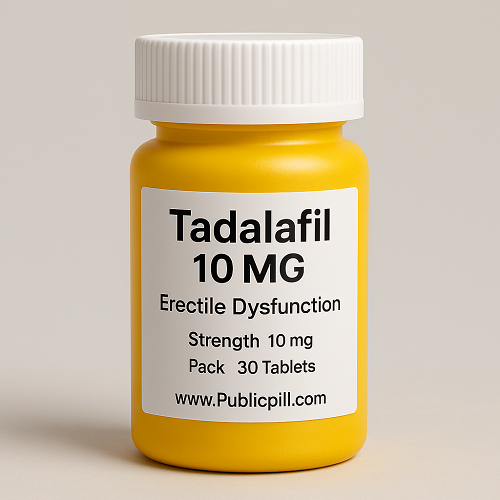 Tadalafil 10 MG (Generic Tablets)