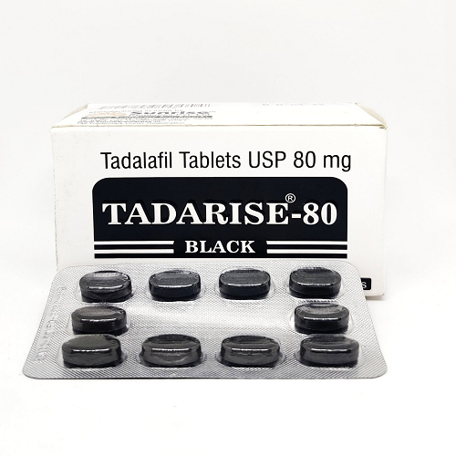 Tadarise Black 80 MG (Tadalafil)