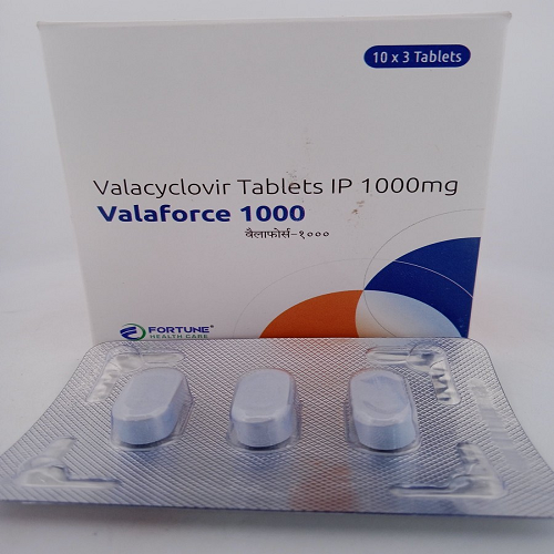 Valaforce 1000 Mg (Valacyclovir) Valaforce 1000 Mg (Valacyclovir)