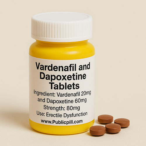 Vardenafil and Dapoxetine Tablets