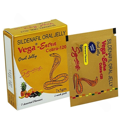 Vega Extra Cobra 120 Jelly - Sildenafil Citrate Vega Extra Cobra 120 Jelly - Sildenafil Citrate