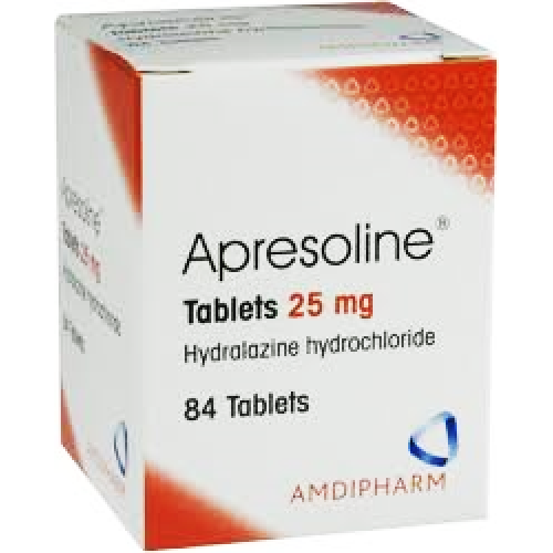Apresoline 25 Mg (Hydralazine) Apresoline 25 Mg (Hydralazine)