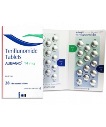 Aubagio 14mg Tablet - Teriflunomide 14mg