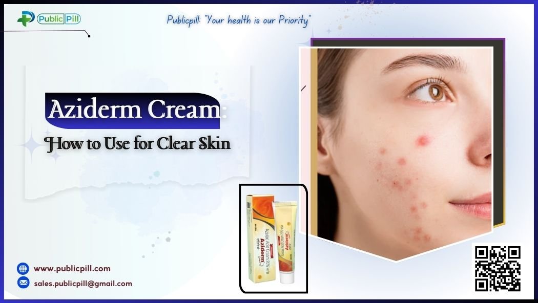 Aziderm Cream How to Use for Clear Skin
