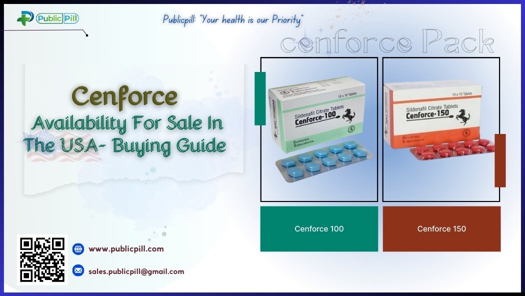 Cenforce Availability For Sale In The USA- Buying Guide