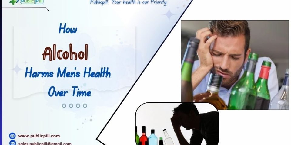 How Alcohol Harms Mens Health Over Time - Publicpill | #1 Trusted, Convenient, and affordable pharmacy, How Alcohol Harms Men’s Health Over Time