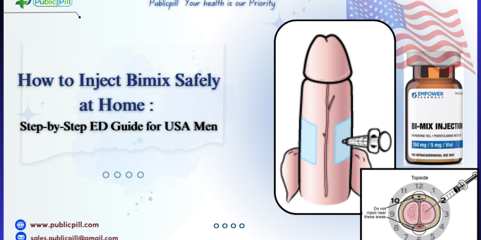 How to Inject Bimix Safely at Home Step by Step ED Guide for USA Men - Publicpill | #1 Trusted, Convenient, and affordable pharmacy, How to Inject Bimix Safely at Home Step-by-Step ED Guide for USA Men