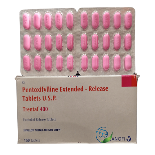 trental 400 tablet (Pentoxifylline 400mg)