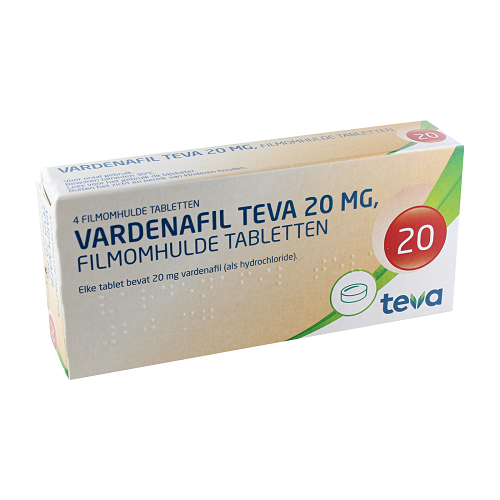 vardenafil teva 20 mg vardenafil teva 20 mg