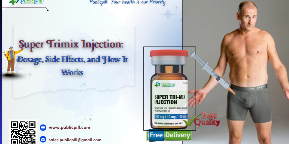 Super Trimix Injection Dosage Side Effects and How It Works - Publicpill | #1 Trusted, Convenient, and affordable pharmacy, Super Trimix Injection: Dosage, Side Effects, and How It Works