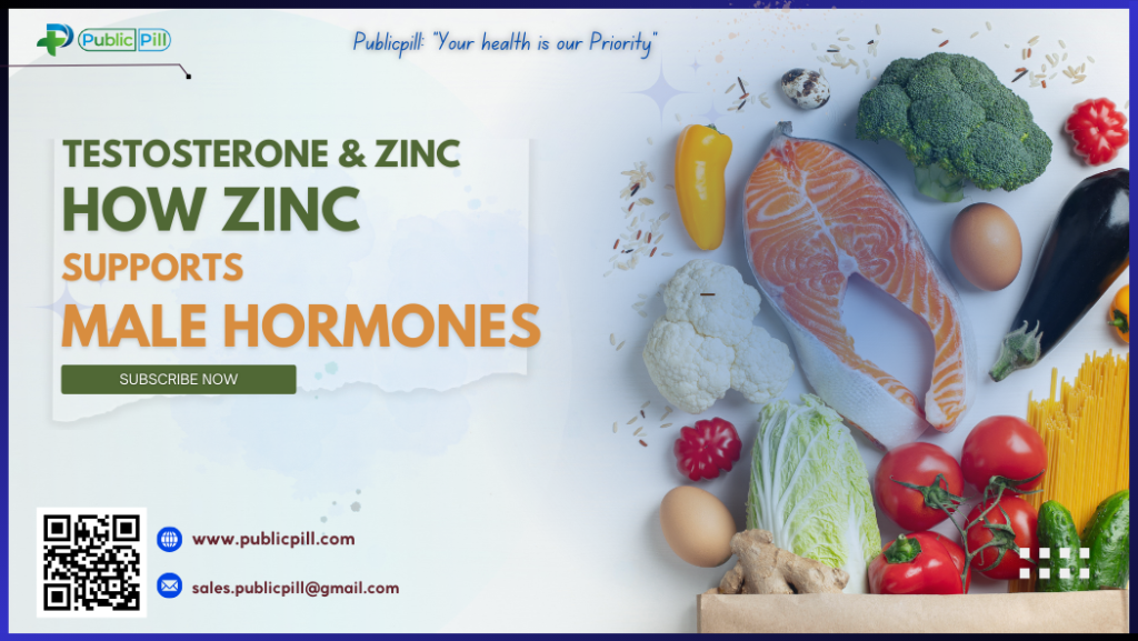 Testosterone And Zinc- How Zinc Supports Male Hormones