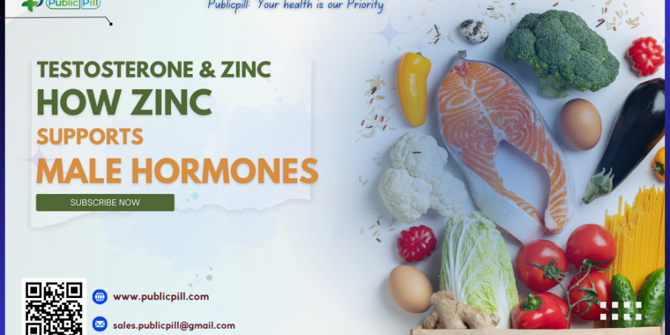 Testosterone And Zinc- How Zinc Supports Male Hormones