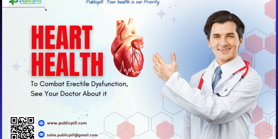 To Combat Erectile Dysfunction See Your Doctor About Your Heart Health - Publicpill | #1 Trusted, Convenient, and affordable pharmacy, To Combat Erectile Dysfunction, See Your Doctor About Your Heart Health