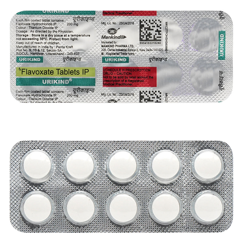 Urikind 200 mg - Flavoxate 200 mg Urikind 200 mg - Flavoxate 200 mg