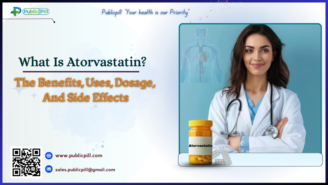 What Is Atorvastatin The Benefits, Uses, Dosage, And Side Effects