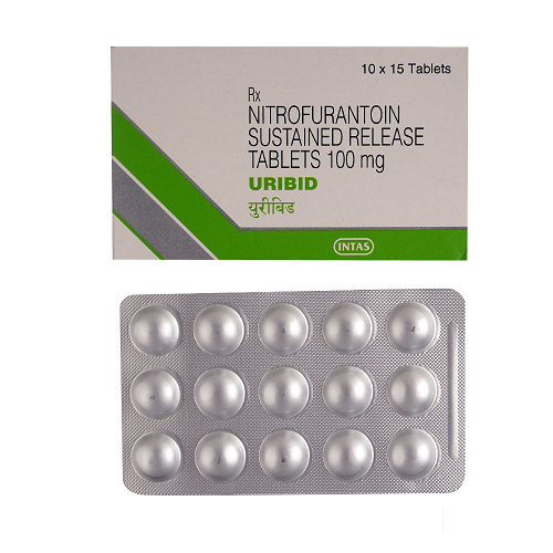 uribid 100 mg tablet sr 15 - Nitrofurantoin 100 mg