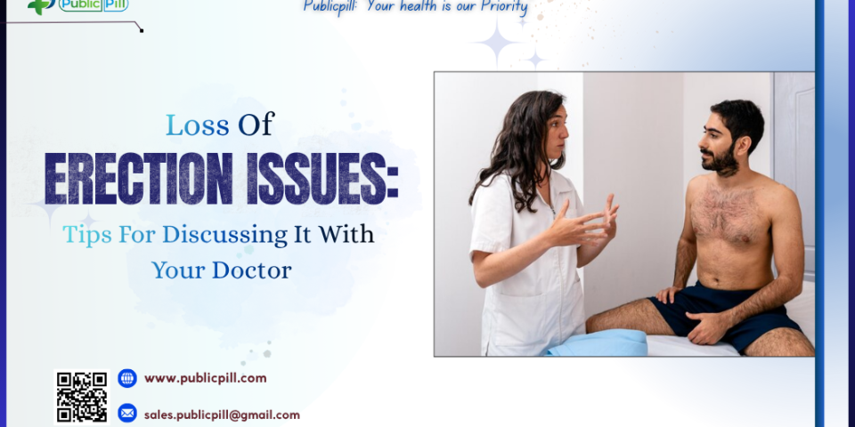 Loss Of Erection Issues Tips For Discussing It With Your Doctor - Publicpill | #1 Trusted, Convenient, and affordable pharmacy, Loss Of Erection Issues Tips For Discussing It With Your Doctor