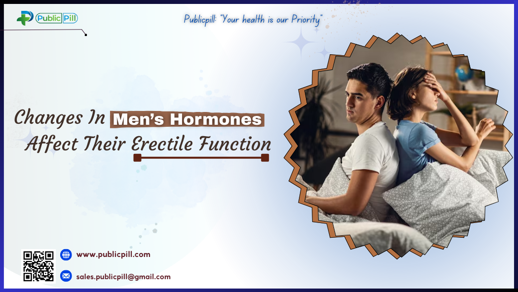 Changes In Men’s Hormones Affect Their Erectile Function
