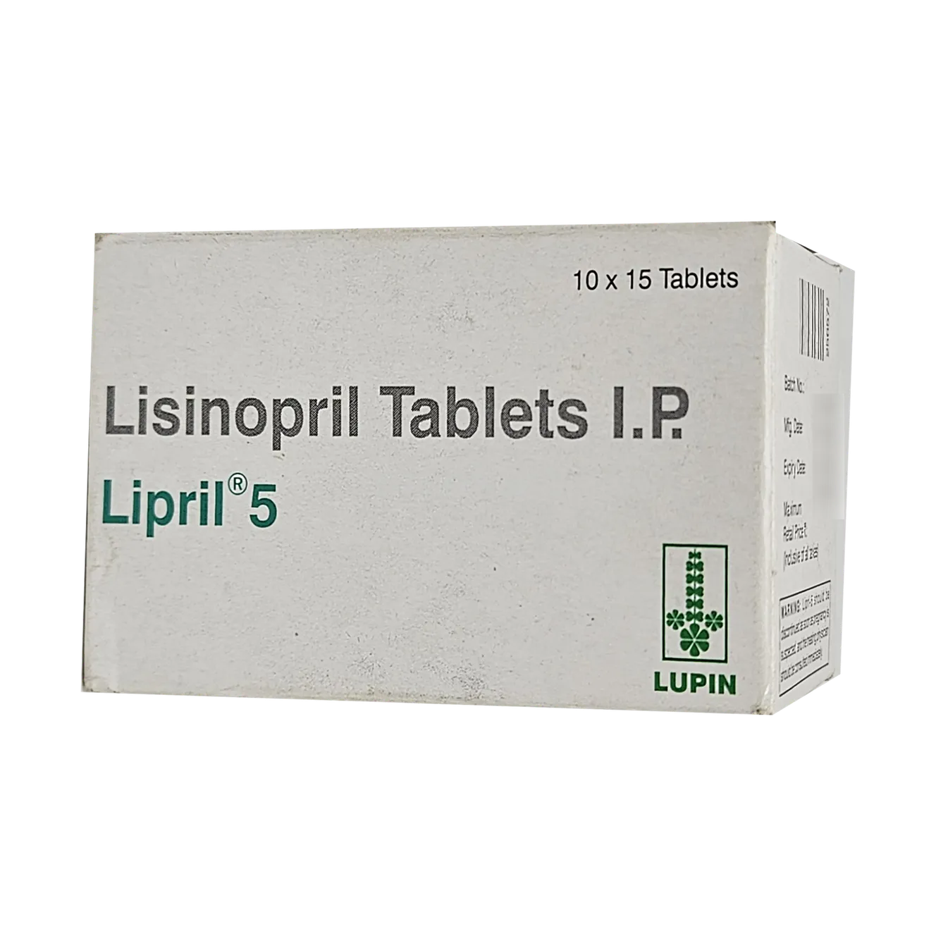LIPRIL 5MG TABLET 15'S