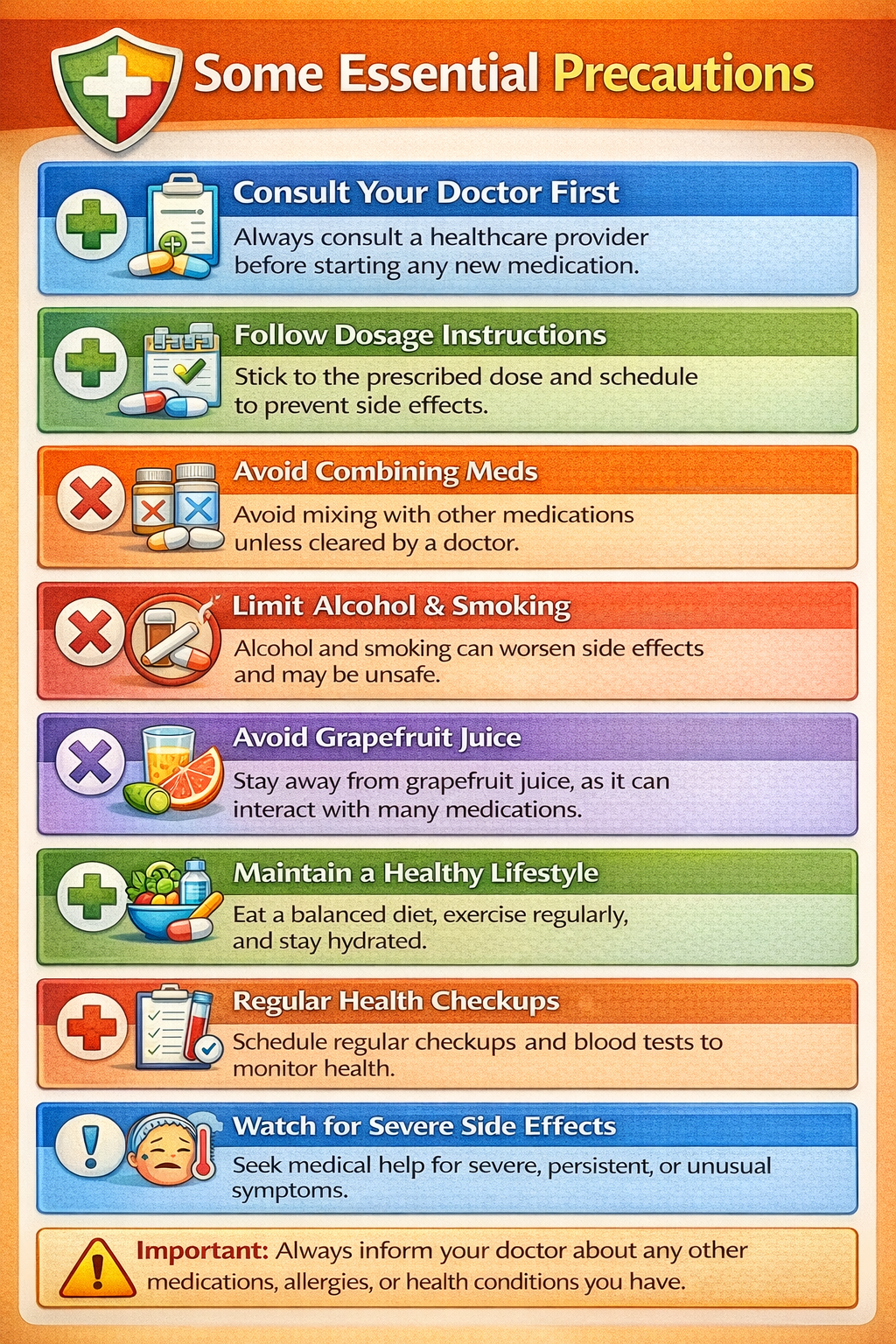 Some Essential Precautions