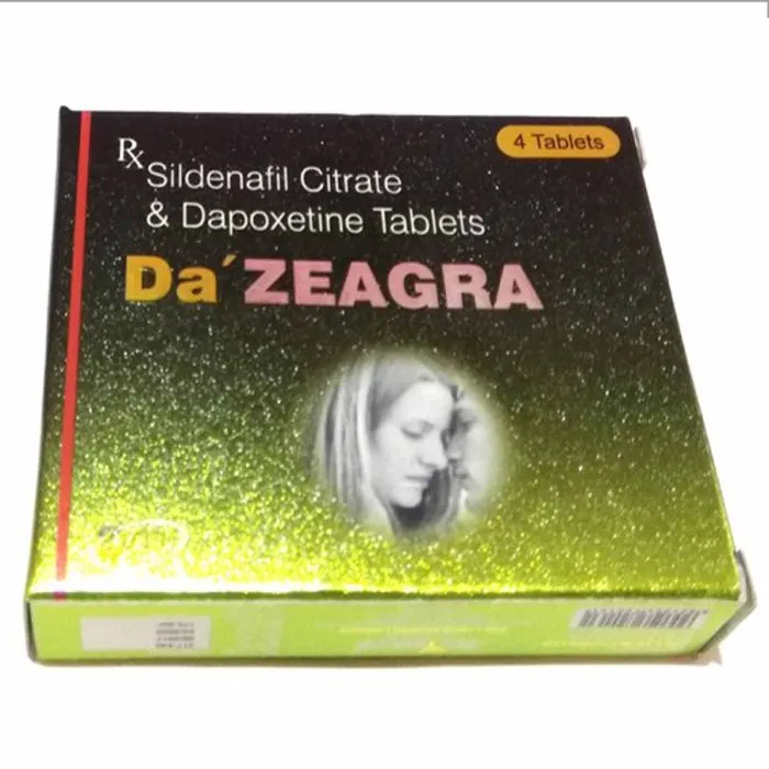 DA’ Zeagra (50+30) Mg (Sildenafil Citrate & Dapoxetine Tablets)