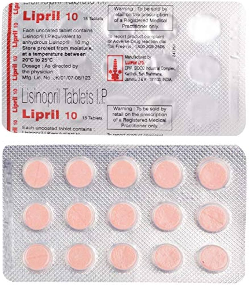 lipril 10 tablet 15