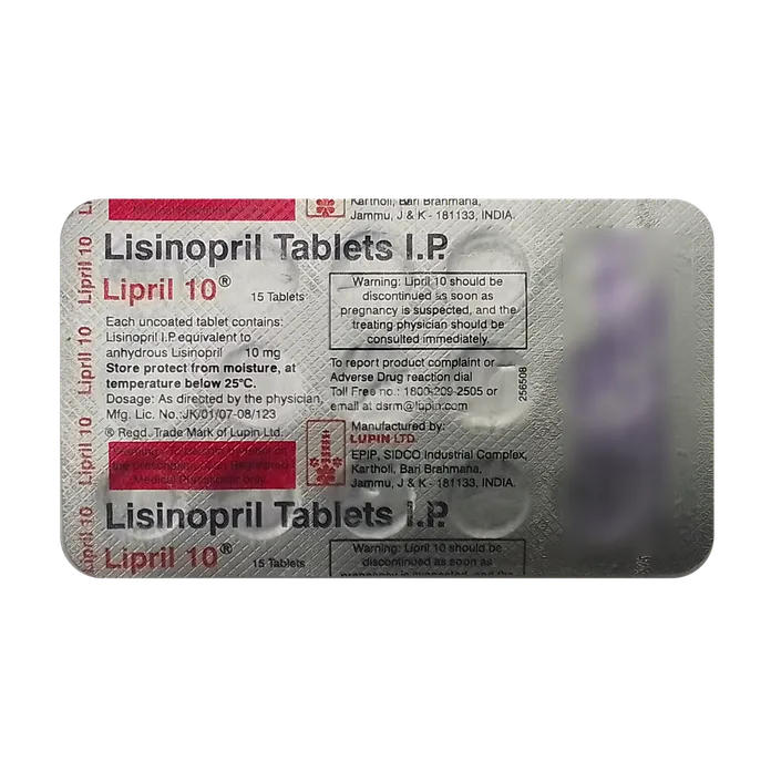 lipril 10 tablet