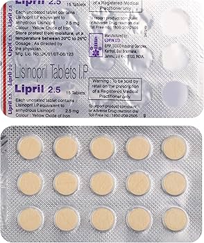 lipril 2.5mg tablets
