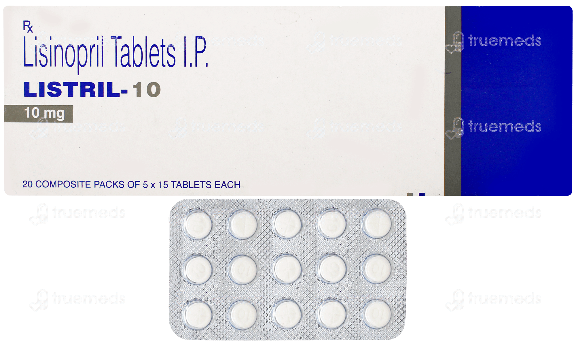 listril 10 mg - Lisinopril 10