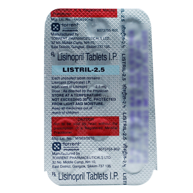 listril 2.5 tablet