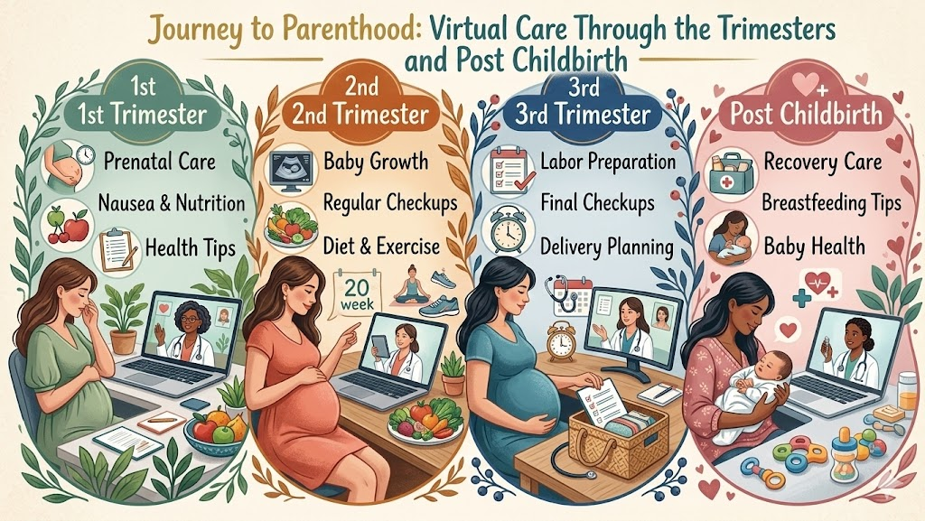 Pregnancy Virtual Care- An Alternative That Saves Time