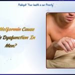 Publicpill banner exploring the connection between Metformin and erectile dysfunction in men, highlighting impacts on heart, liver, and libido.