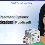 A clean, calming medical visual highlighting various anxiety treatment options and support.