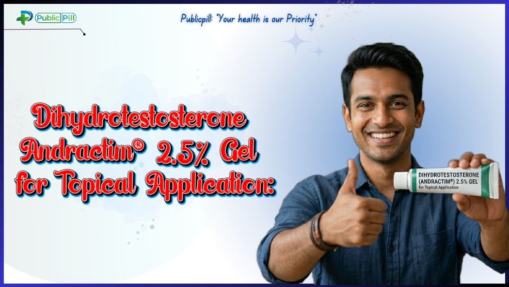 Dihydrotestosterone Andractim 2.5% gel - DHT GEL 2.5%