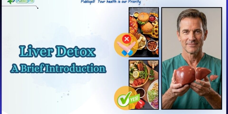 what is a liver detox - Publicpill | #1 Trusted, Convenient, and affordable pharmacy, A professional holding a liver model to explain what a liver detox is.
